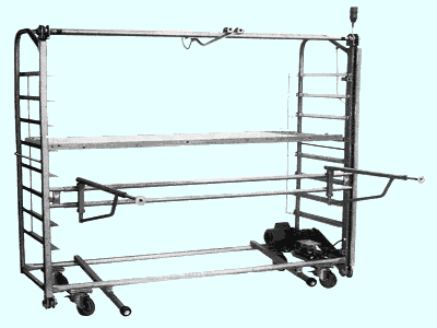 Ansicht 1 des Einschießwagens